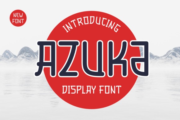 Azuka: Channeling Samurai Strength in Your Typography