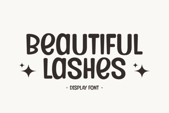 Beautiful Lashes Font: Injecting Playful Charm into Your Designs