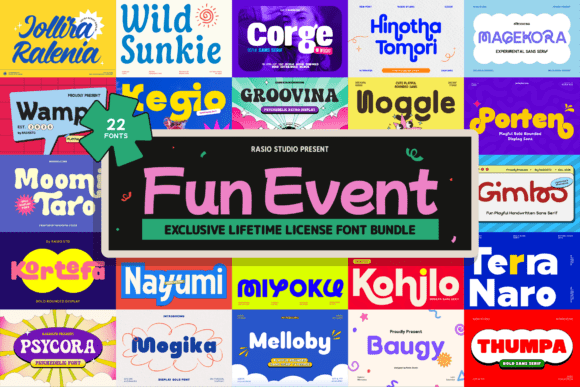 Injecting Personality: A Deep Dive into the Fun Event Font Bundle