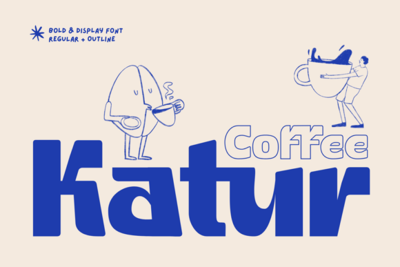 Katur Coffee: Brewing Bold Brand Identity with Type