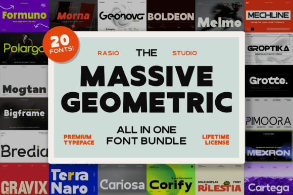 Master Modern Design with the Massive Geometric Bundle