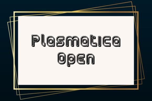 Plasmatica Open: A Modern, Playful Display Font