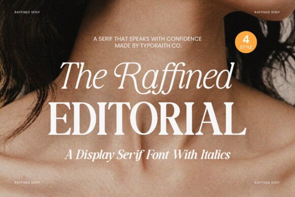 Raffined Serif: Crafting a Legacy of Elegant Design