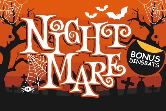 Unleashing Creative Horror: The Night Mare Font Duo