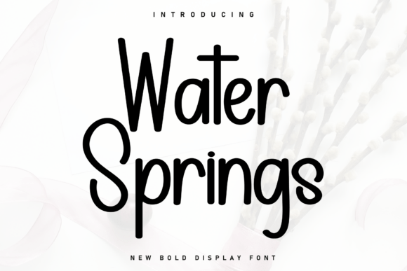 Water Springs: Where Handwritten Charm Meets Modern Branding