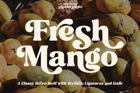 Why Fresh Mango Is the Retro Serif Your Designs Are Missing