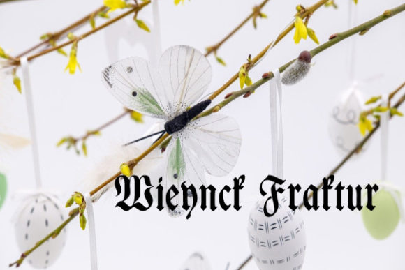 Wieynck Fraktur: A Bold Statement in Blackletter Design